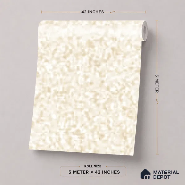 52522-4 | 5 Meter x 42 Inches Stone Look Wallpaper - 57.41 Sq. Ft.