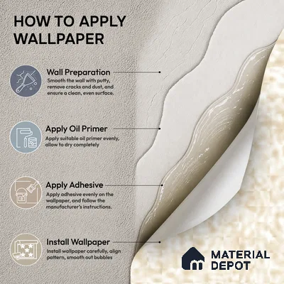 52522-4 | 5 Meter x 42 Inches Stone Look Wallpaper - 57.41 Sq. Ft.