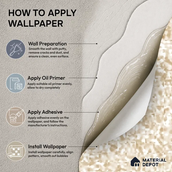 52522-5 | 5 Meter x 42 Inches Stone Look Wallpaper - 57.41 Sq. Ft.