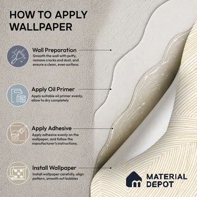52521-1 | 5 Meter x 42 Inches Patterned Look Wallpaper - 57.41 Sq. Ft.