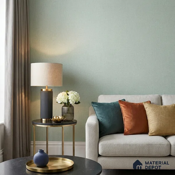 52520-4 | 5 Meter x 42 Inches Fabric Look Wallpaper - 57.41 Sq. Ft.