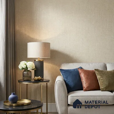 52519-1 | 5 Meter x 42 Inches Fabric Look Wallpaper - 57.41 Sq. Ft.
