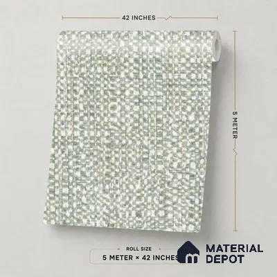 52519-3 | 5 Meter x 42 Inches Fabric Look Wallpaper - 57.41 Sq. Ft.