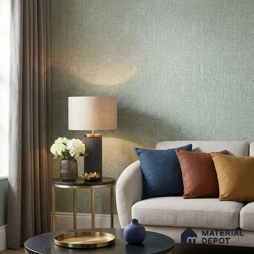 52519-3 | 5 Meter x 42 Inches Fabric Look Wallpaper - 57.41 Sq. Ft.