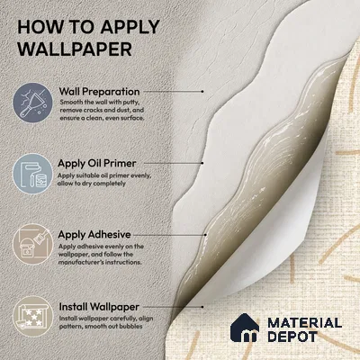 52516-2 | 5 Meter x 42 Inches Patterned Look Wallpaper - 57.41 Sq. Ft.