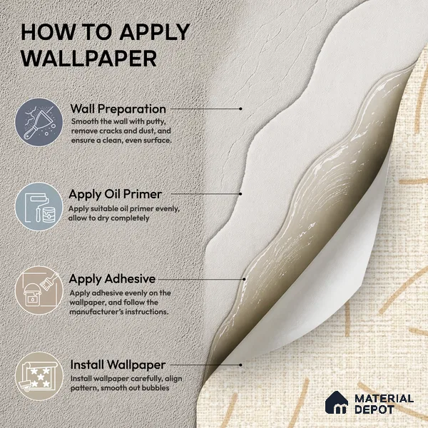 52516-2 | 5 Meter x 42 Inches Patterned Look Wallpaper - 57.41 Sq. Ft.