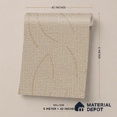 52516-3 | 5 Meter x 42 Inches Patterned Look Wallpaper - 57.41 Sq. Ft.