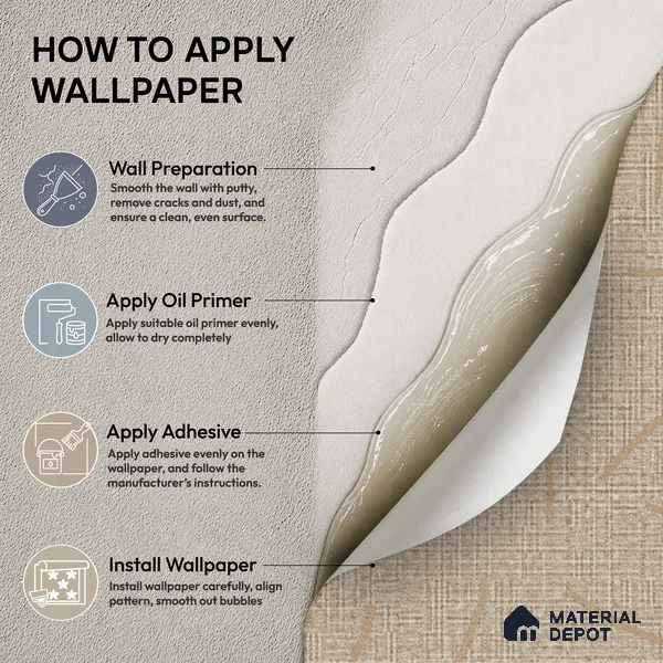 52516-3 | 5 Meter x 42 Inches Patterned Look Wallpaper - 57.41 Sq. Ft.
