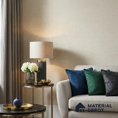 52515-4 | 5 Meter x 42 Inches Fabric Look Wallpaper - 57.41 Sq. Ft.