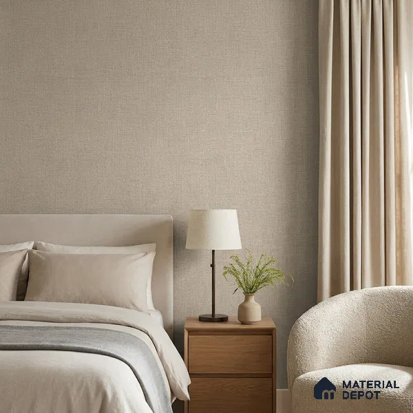 52515-5 | 5 Meter x 42 Inches Fabric Look Wallpaper - 57.41 Sq. Ft.