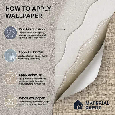 52515-5 | 5 Meter x 42 Inches Fabric Look Wallpaper - 57.41 Sq. Ft.