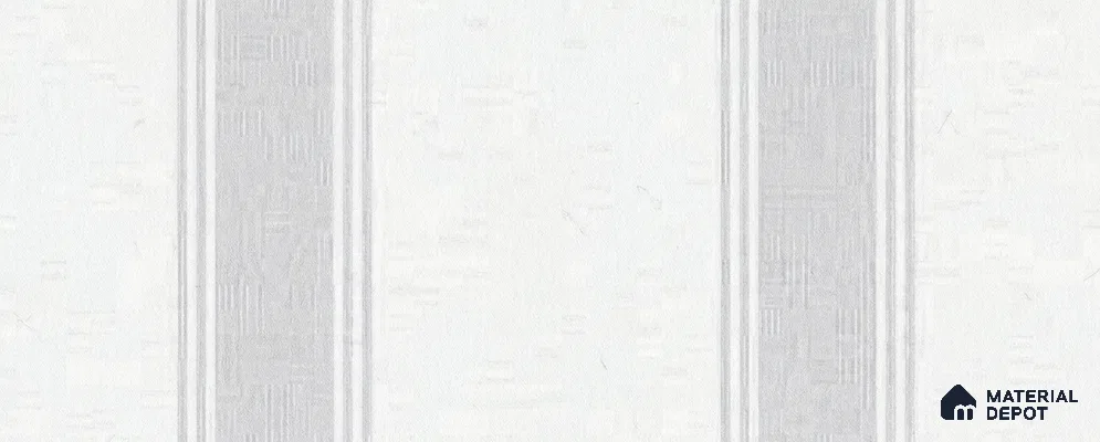 52514-1 | White Narrow Pinstripe Patterned Wallpaper - 5 Meter x 42 Inches, 57.41 Sq. Ft.