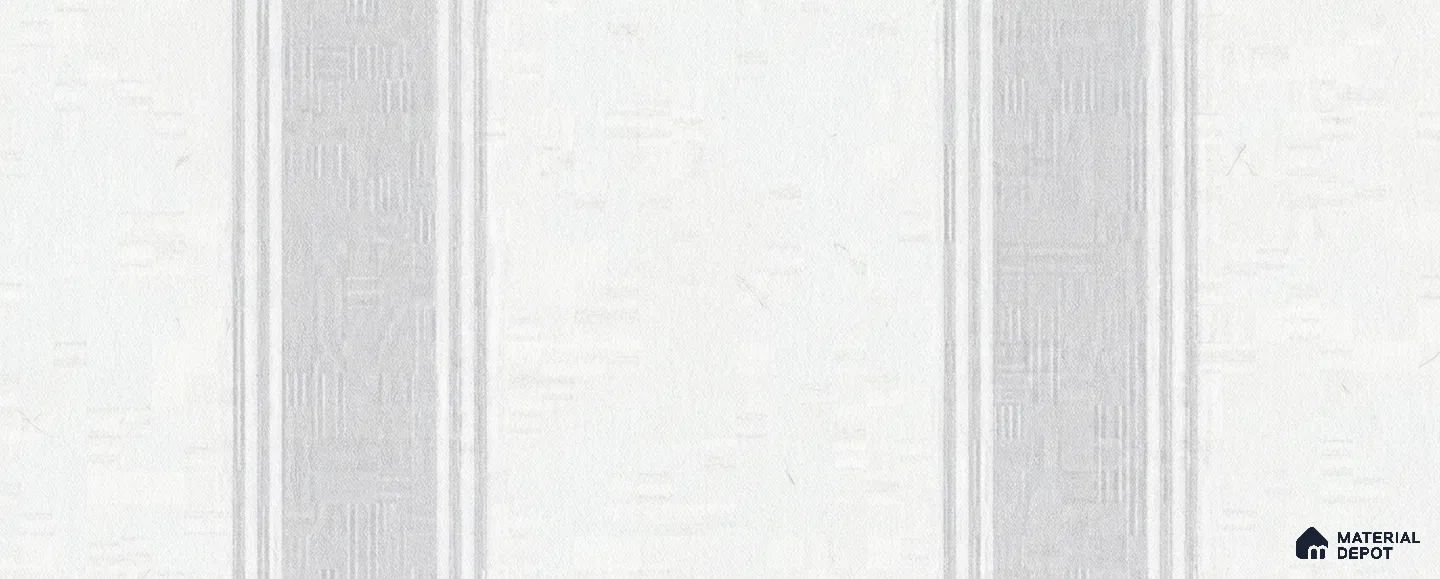 52514-1 | White Narrow Pinstripe Patterned Wallpaper - 5 Meter x 42 Inches, 57.41 Sq. Ft.