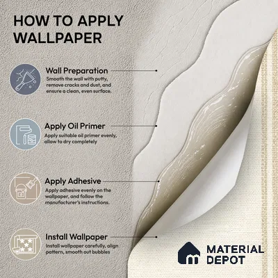 52514-3 | 5 Meter x 42 Inches Patterned Look Wallpaper - 57.41 Sq. Ft.