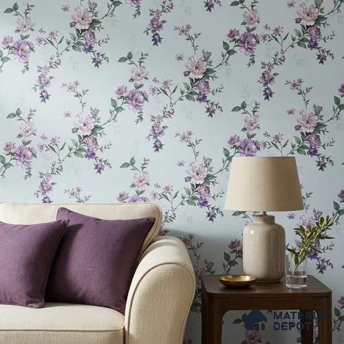 52513-3 | 5 Meter x 42 Inches Florals Look Wallpaper - 57.41 Sq. Ft.