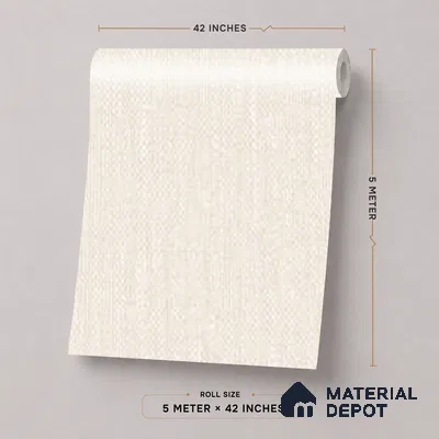 52512-2 | 5 Meter x 42 Inches Fabric Look Wallpaper - 57.41 Sq. Ft.