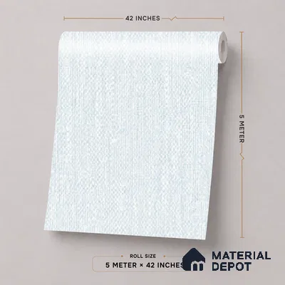 52512-4 | 5 Meter x 42 Inches Fabric Look Wallpaper - 57.41 Sq. Ft.