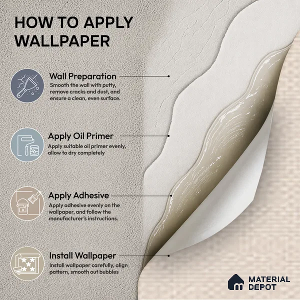 52511-2 | 5 Meter x 42 Inches Fabric Look Wallpaper - 57.41 Sq. Ft.