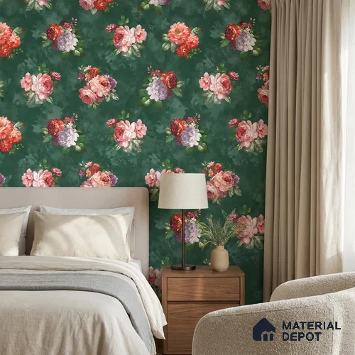 52510-2 | 5 Meter x 42 Inches Florals Look Wallpaper - 57.41 Sq. Ft.