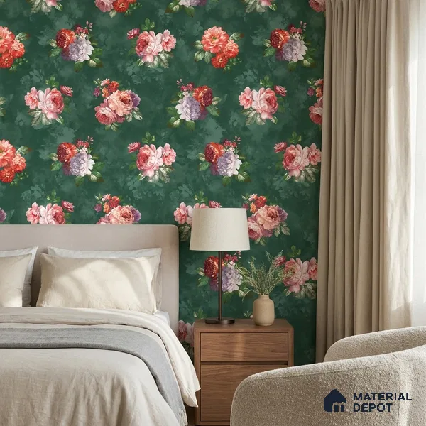 52510-2 | 5 Meter x 42 Inches Florals Look Wallpaper - 57.41 Sq. Ft.