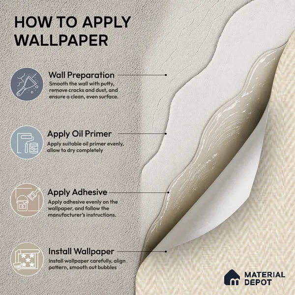 52508-2 | 5 Meter x 42 Inches Fabric Look Wallpaper - 57.41 Sq. Ft.