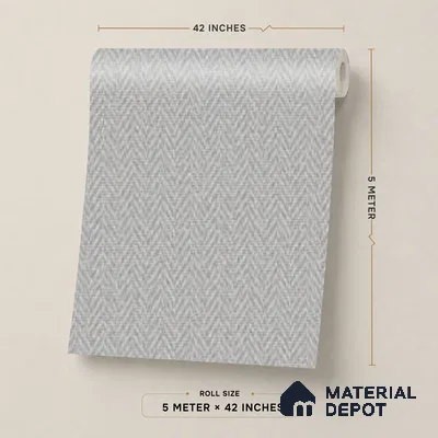 52508-4 | 5 Meter x 42 Inches Fabric Look Wallpaper - 57.41 Sq. Ft.