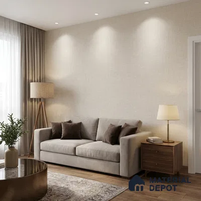 52507-3 | 5 Meter x 42 Inches Fabric Look Wallpaper - 57.41 Sq. Ft.