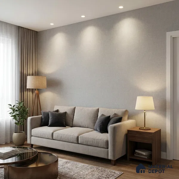 52507-5 | 5 Meter x 42 Inches Fabric Look Wallpaper - 57.41 Sq. Ft.