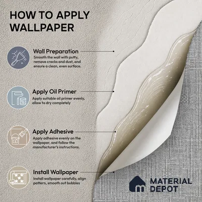 52507-6 | 5 Meter x 42 Inches Fabric Look Wallpaper - 57.41 Sq. Ft.