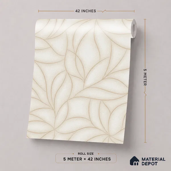 52506-1 | 5 Meter x 42 Inches Patterned Look Wallpaper - 57.41 Sq. Ft.