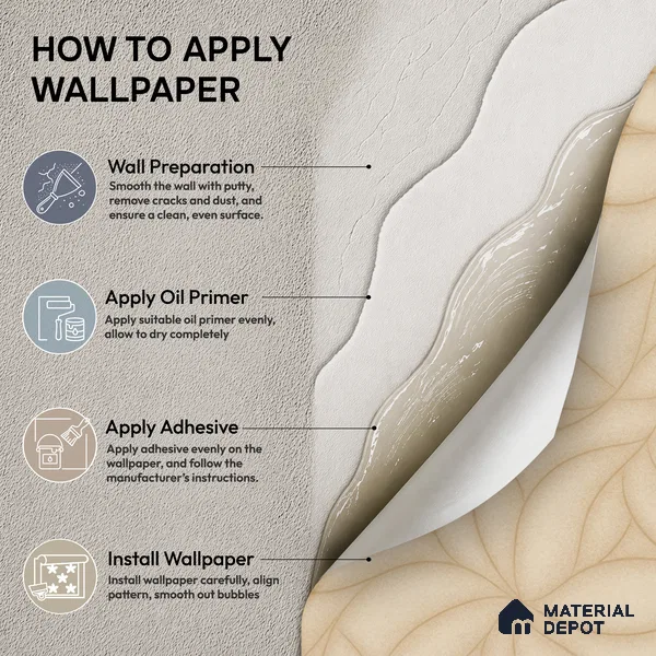 52506-2 | 5 Meter x 42 Inches Patterned Look Wallpaper - 57.41 Sq. Ft.