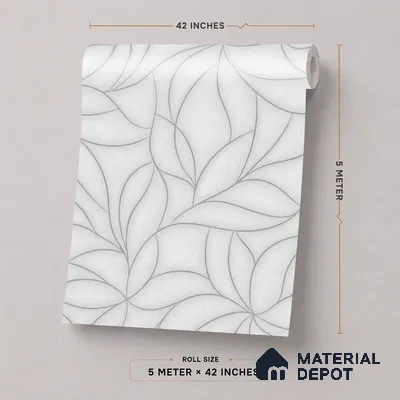 52506-3 | 5 Meter x 42 Inches Patterned Look Wallpaper - 57.41 Sq. Ft.