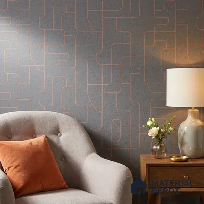 52504-3 | 5 Meter x 42 Inches Patterned Look Wallpaper - 57.41 Sq. Ft.