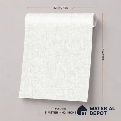 52503-1 | 5 Meter x 42 Inches Fabric Look Wallpaper - 57.41 Sq. Ft.