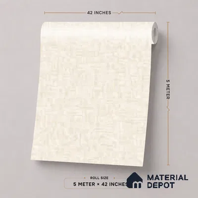 52503-4 | 5 Meter x 42 Inches Fabric Look Wallpaper - 57.41 Sq. Ft.