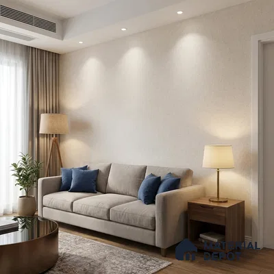 52503-4 | 5 Meter x 42 Inches Fabric Look Wallpaper - 57.41 Sq. Ft.