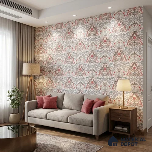 52502-2 | 5 Meter x 42 Inches Patterned Look Wallpaper - 57.41 Sq. Ft.