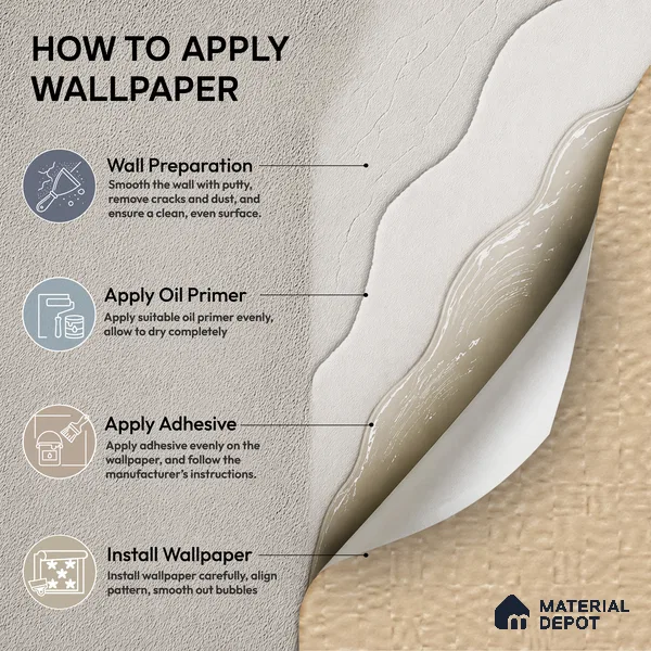 52505-3 | 5 Meter x 42 Inches Stone Look Wallpaper - 57.41 Sq. Ft.