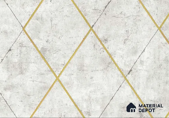 10240-2 | 5.2 Meter x 41.73 Inches Geometric Design Wallpaper - 59.33 Sq. Ft. 