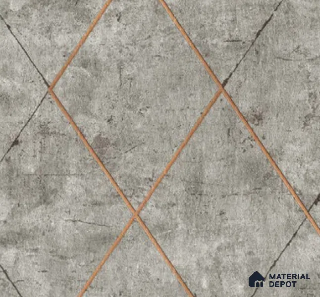 10240-6 | 5.2 Meter x 41.73 Inches Geometric Design Wallpaper - 59.33 Sq. Ft.