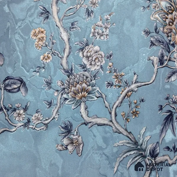 WP 1604-1 | 9.5 Meter x 21 Inch Florals Look Wallpaper - 55 Sq. Ft.