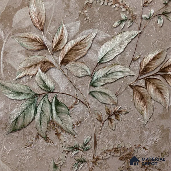 WP 1605-1 | 9.5 Meter x 21 Inch Florals Look Wallpaper - 55 Sq. Ft.