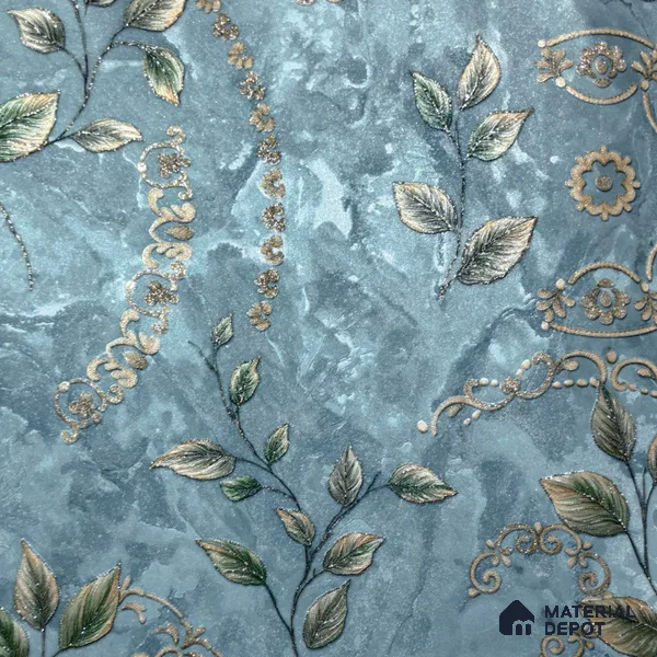 WP 1613-1 | 9.5 Meter x 21 Inch Florals Look Wallpaper - 55 Sq. Ft.