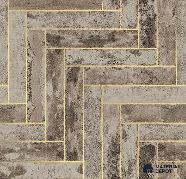 WS 2017 | 10 Meter x 21 Inches Geometric Look Wallpaper - 57.41 Sq. Ft. | Minimum 15% wastage during installation