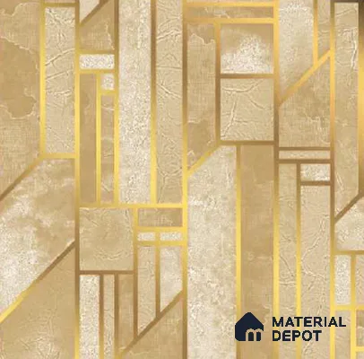 WS 2019 | 10 Meter x 21 Inches Geometric Look Wallpaper - 57.41 Sq. Ft. | Minimum 15% wastage during installation