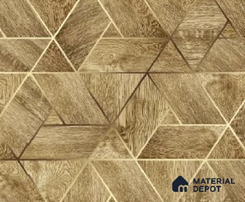WS 2027 | 10 Meter x 21 Inches Geometric Look Wallpaper - 57.41 Sq. Ft. | Minimum 15% wastage during installation
