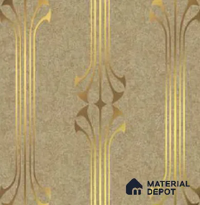 WS 2037 | 10 Meter x 21 Inches Damask Look Wallpaper - 57.41 Sq. Ft. | Minimum 15% wastage during installation