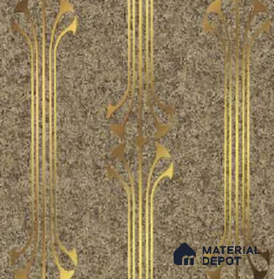 WS 2040 | 10 Meter x 21 Inches Damask Look Wallpaper - 57.41 Sq. Ft. | Minimum 15% wastage during installation