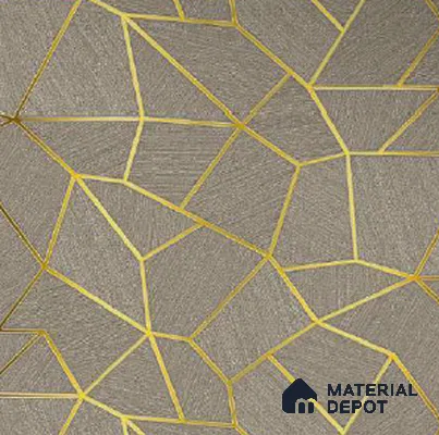 WS 2043 | 10 Meter x 21 Inches Geometric Look Wallpaper - 57.41 Sq. Ft. | Minimum 15% wastage during installation