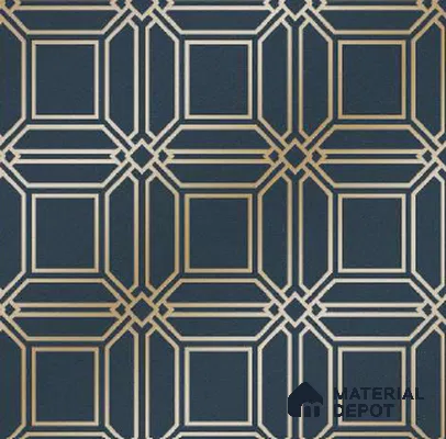 WS 2046 | 10 Meter x 21 Inches Geometric Look Wallpaper - 57.41 Sq. Ft. | Minimum 15% wastage during installation